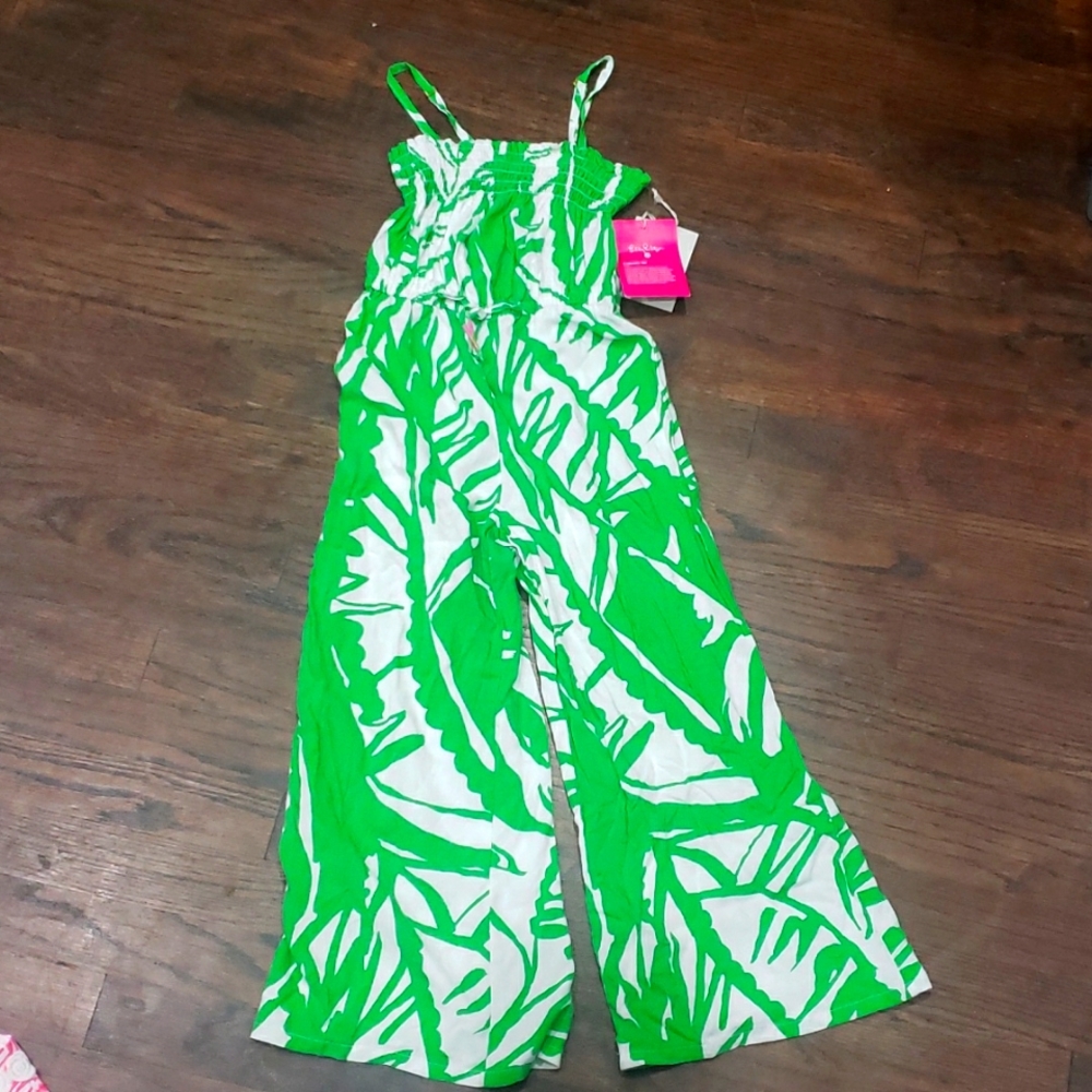 Lilly Pulitzer BRAND NEW with tags green romper